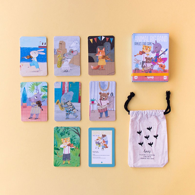 Card game of the 7 families